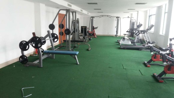 煙臺市交警支隊健身房