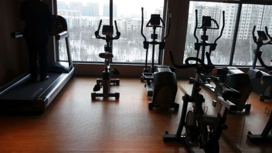 煙臺百納瑞汀花園酒店健身房